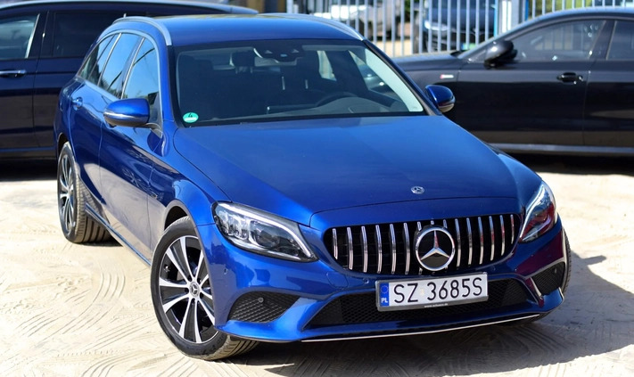 Mercedes-Benz Klasa C cena 130995 przebieg: 90000, rok produkcji 2020 z Poniatowa małe 742